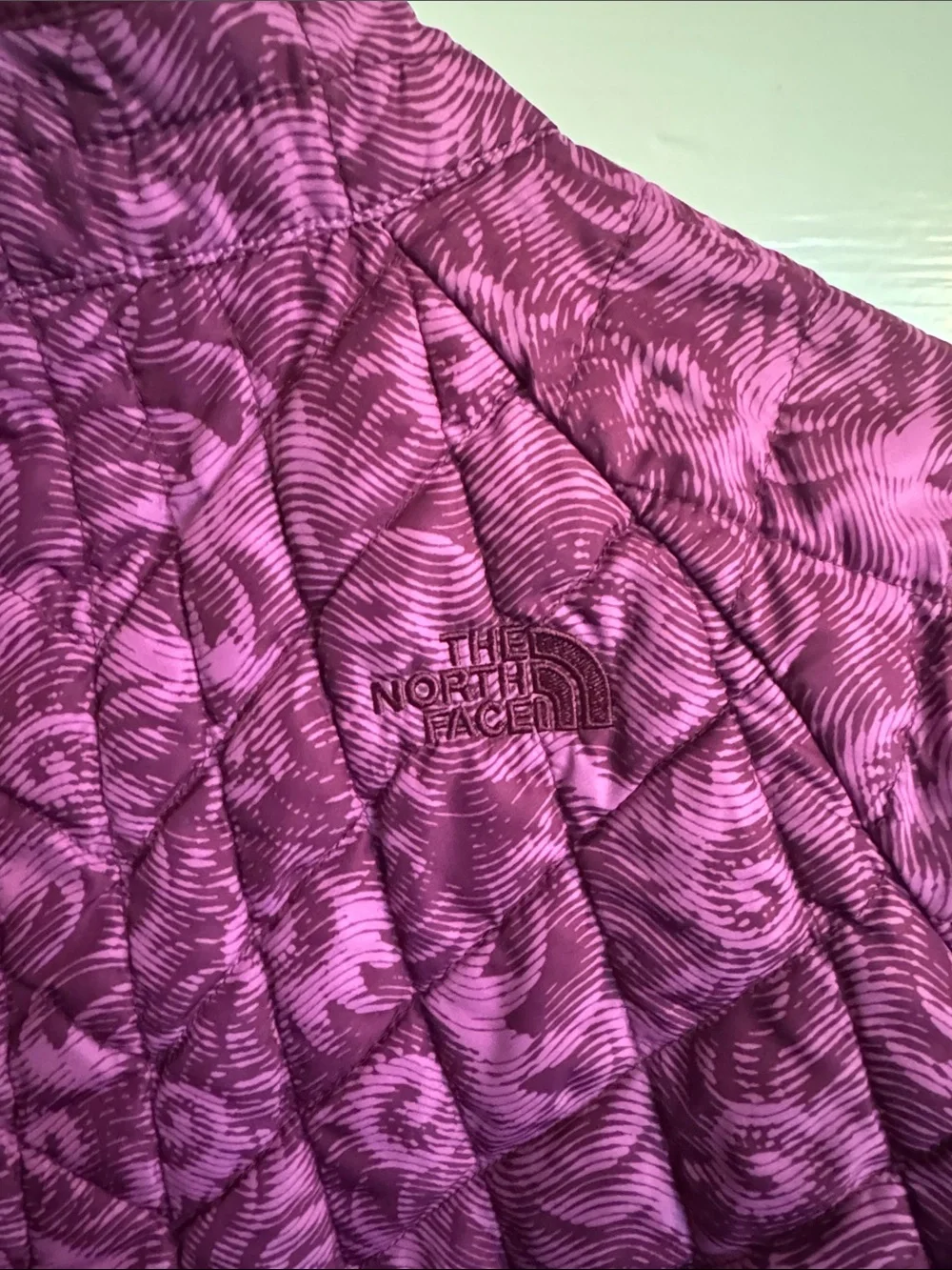 The North Face purple jacket